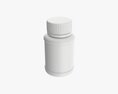 Medicine Plastic Bottle Mockup 02 3D-Modell