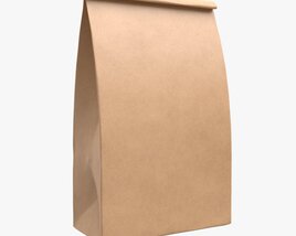 Paper Bag Packaging 03 Modèle 3D
