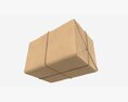 Parcel Wrapped In Kraft Paper 3D модель