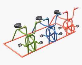 Playground Bicycles 3D model