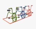 Playground Bicycles 3d model