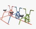 Playground Bicycles 3D 모델 