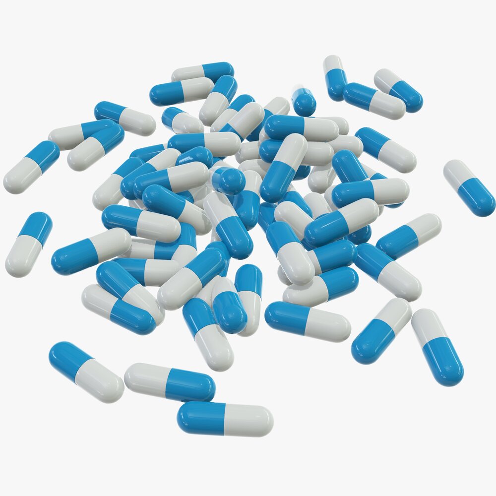 Medicine Pills 04 3D 모델 