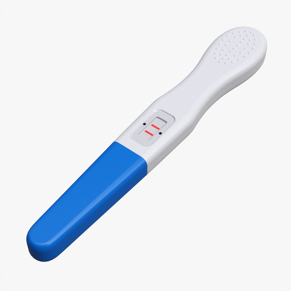 Pregnancy Test 3D-Modell