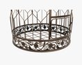 Victorian Style Bird Cage 3d model
