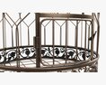 Victorian Style Bird Cage 3D 모델 