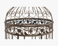 Victorian Style Bird Cage 3d model