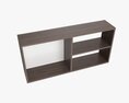 Wooden Suspendable Shelf 04 Modello 3D