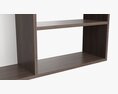 Wooden Suspendable Shelf 04 3Dモデル