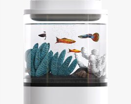 Xiaomi Geometry Mini Lazy Fish Tank 3D model