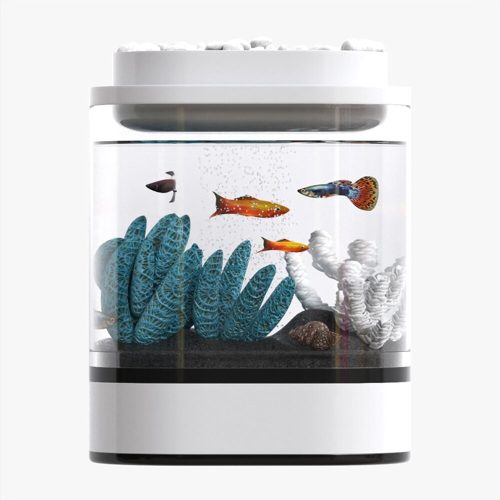 Xiaomi Geometry Mini Lazy Fish Tank 3D-Modell