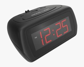 Alarm Clock 01 Modern Modelo 3D