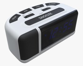 Alarm Clock 02 Modern Modelo 3d