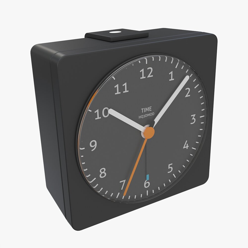 Alarm Clock 04 Modern Modèle 3D