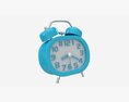 Alarm Clock 06 Classic - Mixed UVs Modèle 3d