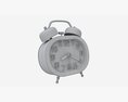Alarm Clock 06 Classic - Mixed UVs 3D 모델 
