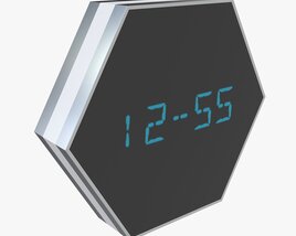 Alarm Clock 09 Modern 3D 모델 