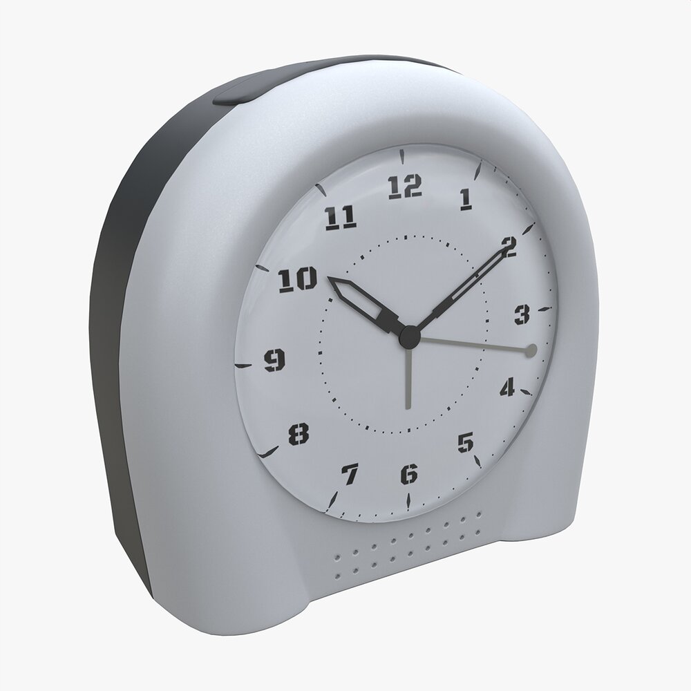 Alarm Clock 10 Modern 3D model