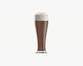 Beer Glass With Foam 02 3D 모델 