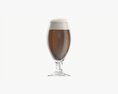 Beer Glass With Foam 03 Modello 3D