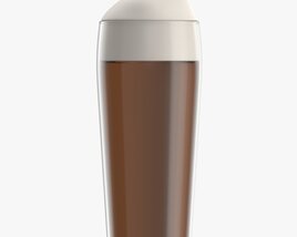 Beer Glass With Foam 06 3D 모델 