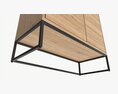 Cabinet With Shelves 02 Modello 3D
