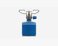Camping Gas Stove With Cartridge Mockup 01 Modelo 3d