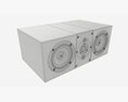 Center Speaker Modello 3D