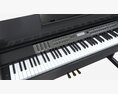 Digital Piano 01 3d model