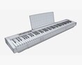 Digital Piano 03 3d model
