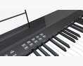 Digital Piano 04 3D 모델 