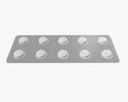 Pills In Blister Pack 04 Modelo 3D