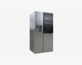 Fridge-freezer LG GSXV90BSAE Modello 3D