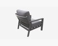 Garden Chair Tomson 3D 모델 