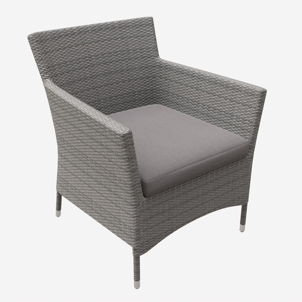 Garden Chair Waters 3D model
