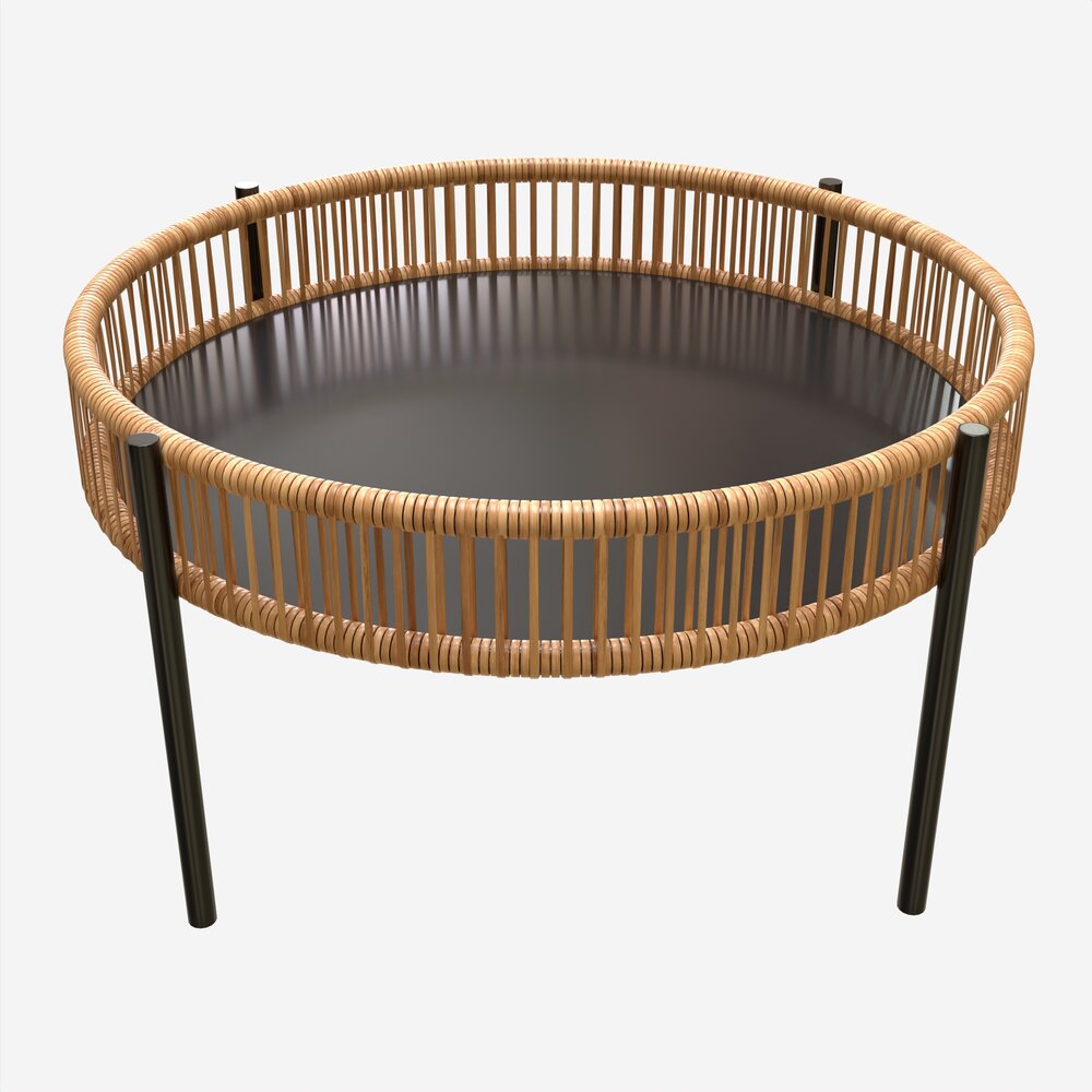 Garden Coffee Table Sarran 3D 모델 