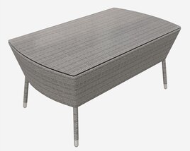 Garden Coffee Table Waters 3Dモデル