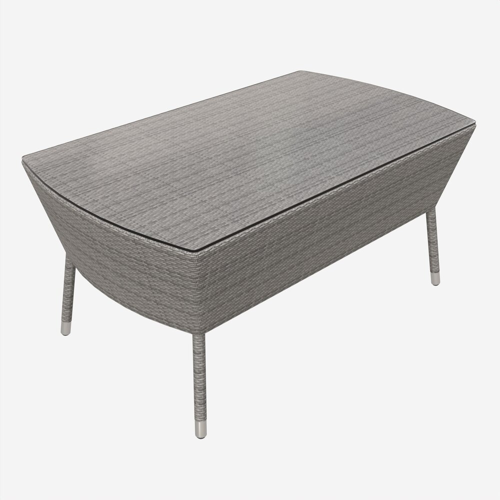 Garden Coffee Table Waters 3Dモデル