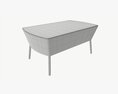Garden Coffee Table Waters 3D-Modell