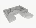 Garden Furniture Set Stella 3D-Modell