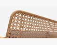 Garden Sofa With Mesh Back 3D 모델 