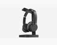 Headset Stand With Headphone 3D 모델 