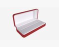 Jewelry Box Rectangle Open 3D-Modell