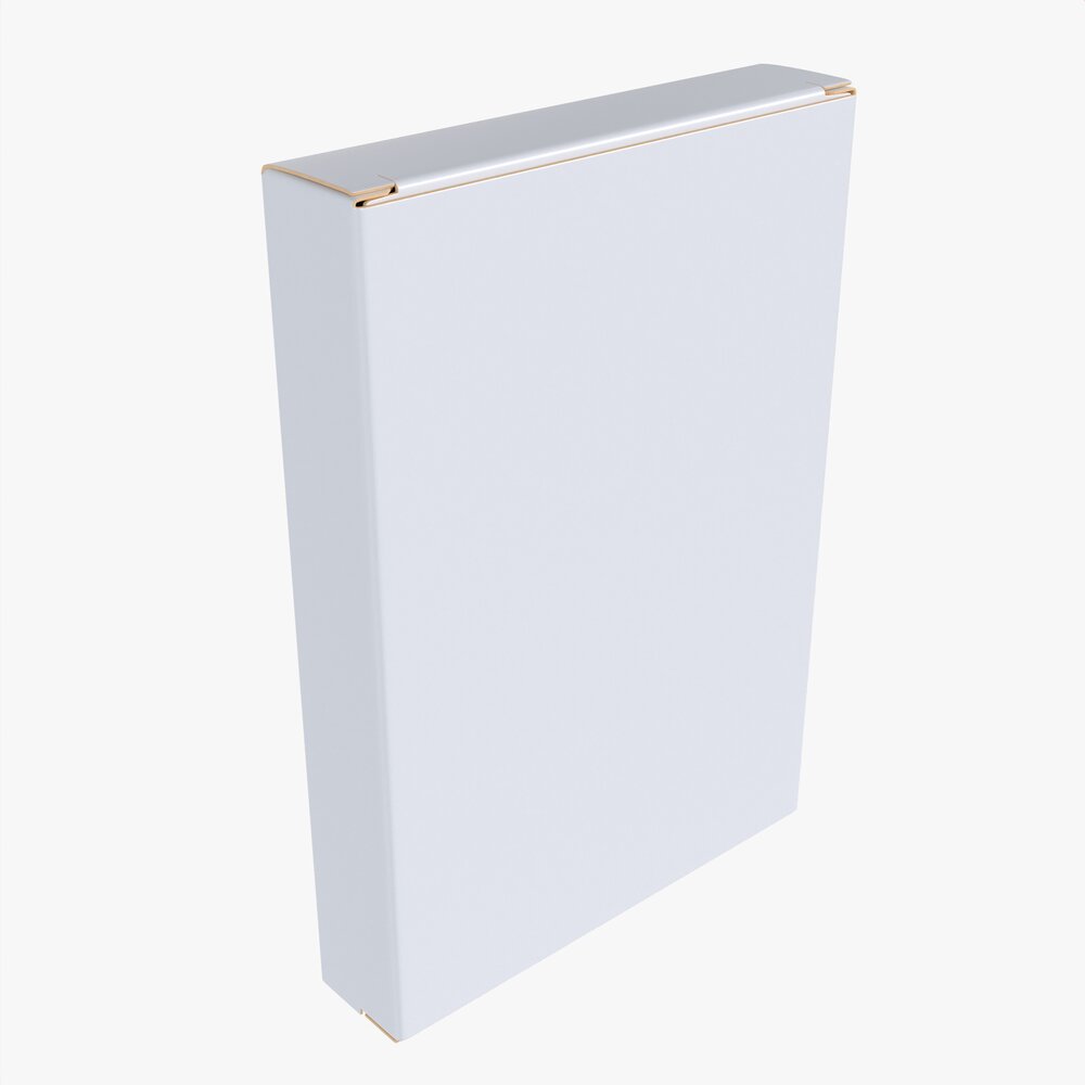Paper Box Mockup 16 Modèle 3d