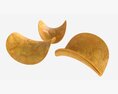 Potato Chips 02 3d model