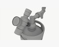 Pressurized Keg System 02 3D 모델 