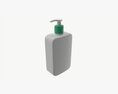Pump Dispenser Bottle Mockup 02 Modello 3D