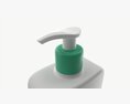 Pump Dispenser Bottle Mockup 02 3D 모델 