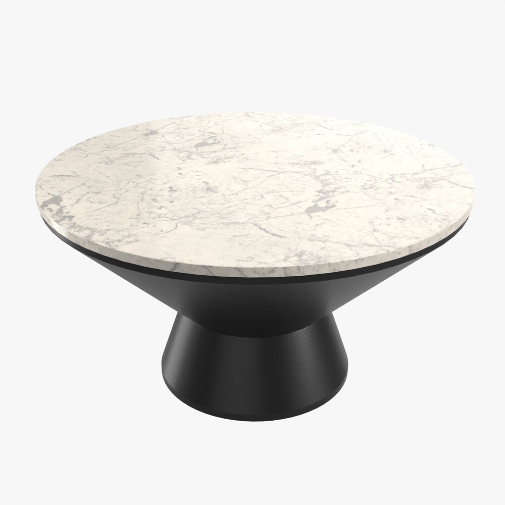 Round Coffee Table 03 Modelo 3D