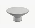 Round Coffee Table 03 3D модель